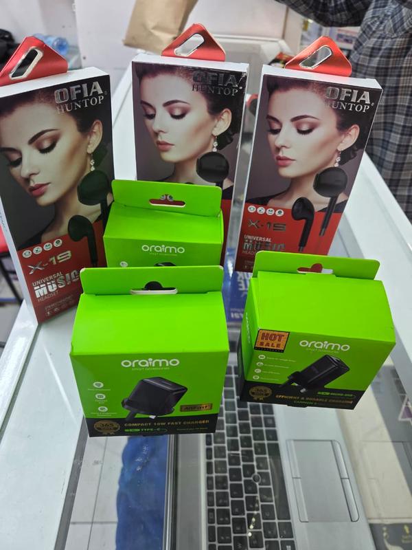 Genuine chargers and accessories in stock